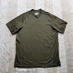 Peloton 118 Kuiu Shirt Short Sleeve Green Size M Primeflex Knit Makspec T Shirt